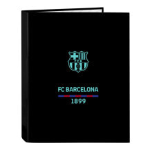 Ring binder F.C. Barcelona Black A4 26.5 x 33 x 4 cm