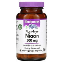 Flush-Free Niacin, 500 mg, 120 Vegetable Capsules