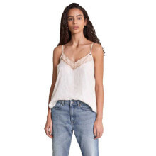 SALSA JEANS Lace Sleeveless T-Shirt