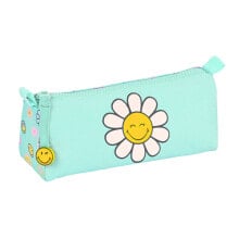 School Case Smiley Summer fun Turquoise (21 x 8 x 7 cm)