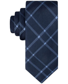 Men's Stitch Plaid Tie