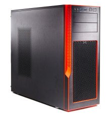 Компьютерные корпуса для игровых ПК Корпус ПК Supermicro SuperChassis GS5B-000R Midi Tower Черный, Красный CSE-GS5B-000R