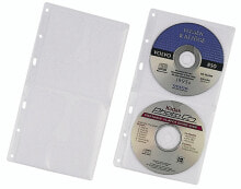 Durable 5203-19 чехол-конверт 2 диск (ов) Прозрачный 520319