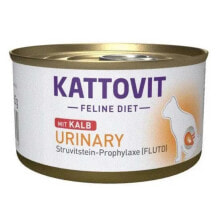 KATTOVIT Feline Diet Urinary Veal wet food for cat 85g