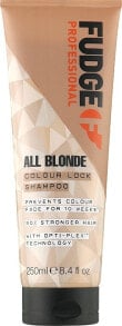 Farbschützendes Shampoo für blondes Haar bis zu 10 Wochen - Fudge Professional All Blonde Colour Lock Shampoo