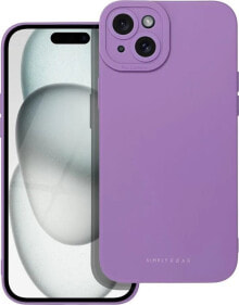 ROAR Futerał Roar Luna Case - do iPhone 15 Plus Fioletowy