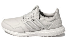 adidas Ultraboost Leather 低帮 跑步鞋 男女同款 灰 / Кроссовки Adidas Ultraboost Leather GZ4883