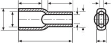 Товары для строительства и ремонта hellermann Tyton 631-08229 кабельная проходная втулка
