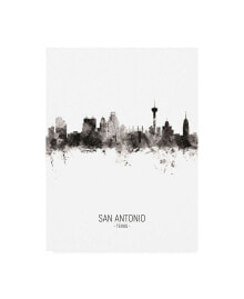 Trademark Global michael Tompsett San Antonio Texas Skyline Portrait II Canvas Art - 36.5