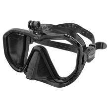 Masks and snorkels for scuba diving