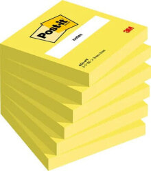 3M 7100199885 бумага для заметок Квадратный Желтый 100 листов Самоклеющийся