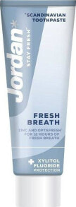 Jordan Stay Fresh Breath Toothpaste Освежающая зубная паста 75 мл
