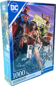 Clementoni Puzzle 1000 elementów Compact DC Comics Liga Spawiedliwych (Justice League)