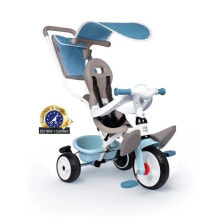 Трехколесный детский велосипед Smoby, синий