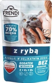 Pet Republic Frendi kawałki ryby w delikatnym sosie Sasz.100g