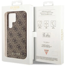 GUESS GUHCS23LG4GFBR S23 Ultra S918 phone case