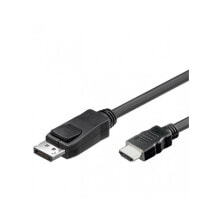 Компьютерные разъемы и переходники Techly ICOC-DSP-H12-010 видео кабель адаптер 1 m DisplayPort HDMI Тип A (Стандарт) Черный