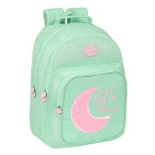 Купить школьные рюкзаки и ранцы Blackfit8: Школьный рюкзак BlackFit8 Moon Зеленый 32 x 42 x 15 cm