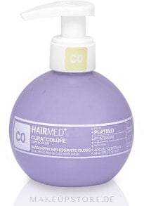 Pflegende Tönungsmaske für das Haar mit Argan, Keratin und AHA-Fruchtsäuren 200 ml - Hairmed Coloring And Gloss Hair Mask