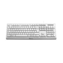 Клавиатуры клавиатура MediaRange MROS110 USB QWERTZ Белый