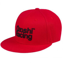 Мужская бейсболка красная с логотипом и с прямым козырьком Ozoshi Fcap Pr01 Cap OZ63896