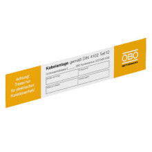 Бумага для печати Obo Bettermann KS-E DE самоклеящийся ярлык Белый, Желтый Прямоугольник 10 шт 7205423