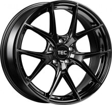 Колесный диск литой TEC Speedwheels GT6 EVO black-glossy 10x20 ET39 - LK5/112 ML72.5