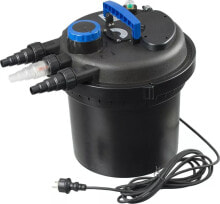 Filters and aerators for fountains and ponds