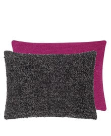 Designers Guild fontenoy Charcoal Wool Decorative Pillow