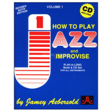 Jamey Aebersold Aebersold: How To Play Jazz And Improvise Vol.1, incl. CD