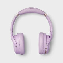 Active Noise Canceling Bluetooth Wireless Over Ear Headphones - heyday Pastel