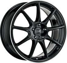 Колесный диск литой OZ Veloce GT gloss black diamond lip 7.5x17 ET50 - LK5/112 ML75