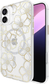 Case-Mate Case-Mate Floral Gems - Gold, magsafe - iPhone 16 Plus