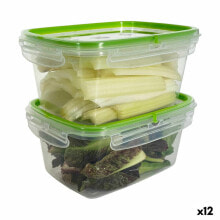 Lunch box Snips Hermetically sealed 1,2 L Rectangular (12 Units)