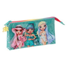 SAFTA Triple Rainbow High Paradise Pencil Case