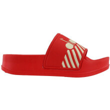 Купить красные женские сандалии Diadora: Diadora Serifos 90 Wide Barra Slide Womens Size 5.5 D Casual Sandals 174827-C78