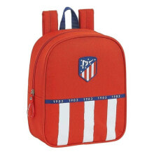 Детские школьные рюкзаки и ранцы для мальчиков школьный рюкзак для мальчика Atltico Madrid красный цвет, одно отделение