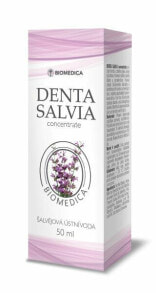 Ополаскиватели и средства для ухода за полостью рта biomedica Denta Salvia Sage Mouthwash Ополаскиватель для полости рта с шалеем против зубного налета 50 мл
