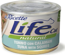 Life Pet Care LIFE CAT pusz.150g TUNA + SQUID LA RICETTE /24