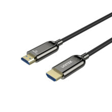 Купить компьютерные кабели и коннекторы Unitek: Кабель HDMI Unitek C11085GY01-20M Чёрный 20 m