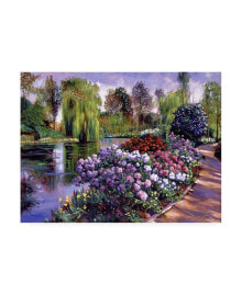 Trademark Global david Lloyd Glover Promise of Spring Garden Path Canvas Art - 27