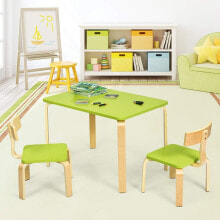 Curbstones and tables in the children's room