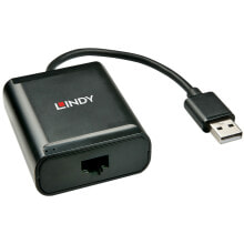 Lindy USB 2.0 Черный 42679