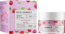 Feuchtigkeitsspendende und beruhigende Gesichtscreme mit Himbeerextrakt - Bielenda Eco Sorbet Moisturizing & Soothing Face Cream