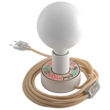 CREATIVE CABLES Posaluce Mini-UFO Pemberley Pond Fuller - Lincoln Lamp With Light Bulb