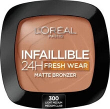 Bronzing Puder Infaillable 24h 300 Light Medium, 9 g