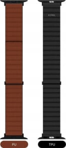 Купить аксессуары для умных часов и браслетов Jcpal: Jcpal Pasek JCPal FlexDuo do Apple Watch 38/40/41 mm czarny/brązowy - Gwarancja bezpieczeństwa. Proste raty. Bezpłatna wysyłka od 170 zł.