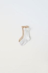 2-pack of lace socks