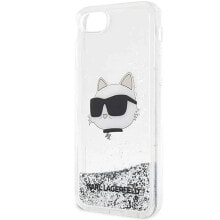 KARL LAGERFELD Klhci8Lnchcs iPhone 78 Se 2020Se 2022 Choupette Head phone case