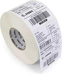 Printer Labels Zebra 3011718 White (12 Units)